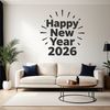 New Year's theme vector graphic with inspiring quotes for personal or commercial use.