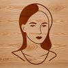 Beautiful Line Art Female Figure A simple, line-art illustration of a female figure.