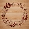 Beautiful SVG Wreath Clip Art for Digital Use A floral design in vector format, suitable for digital editing and cutting machine use.