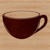 Simple Cup Design for Cricut and Laser Cutters A simple cup design created in vector format for use with cutting machines like Cricut or laser cutters.