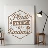Inspirational Gardening Quotes SVG Design Gardening inspiration quote in vector format for personal and commercial use