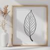 Free Downloadable Leaf Graphic A simple green leaf illustration in a digital vector format.