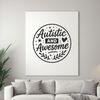 Neurodiversity quotes illustrated in a simple vector design suitable for commercial or personal use.