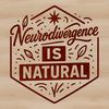Neurodiversity Inspiration Vector Neurodiversity quotes vector illustration featuring inspirational text about ADHD and autism acceptance.