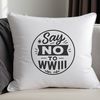 A collection of inspirational quotes advocating against war and promoting peace, suitable for personal or commercial use.