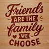 Inspiring Words About Friendship Vector graphic quote about friendship for personal or commercial use.