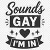 A colorful vector graphic featuring an inspirational quote about love and acceptance in the LGBTQ community.