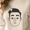 Male Figure Graphic An SVG graphic representation of a person.
