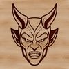 Halloween Devil Character SVG Illustration SVG illustration of a devil character for Halloween designs.