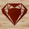 Sharp Edge SVG Design A geometric shape with sharp edges and pointed corners, suitable for vector graphics.