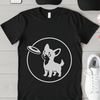 Silhouette design of a Chihuahua for various uses including DIY crafts and web graphics.