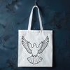 Free Vector Art Dove Graphics White dove illustration in vector format with simple design