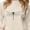 Beautiful Insect Icon Dragonfly icon designed as vector art for digital use in various formats including SVG and PDF.