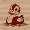 Duck Clip Art Vector Graphics A simple illustration of a duck in a standard vector format.