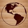 Globe Illustration in Digital Format A detailed illustration of our planet, Earth, in a digital vector format.