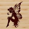 Magical Fairy Design Vector Illustrative fairy design created as a vector art image for various uses.