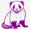 Free Ferret Graphics An SVG graphic of a ferret suitable for commercial use.