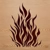 Beautiful Flame Graphics Vector Art A vector illustration of a roaring flame in various shapes and sizes.