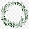 Decorative SVG Wreath Design Download A decorative SVG wreath template suitable for various crafting tools and software.