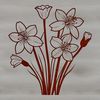 Spring Blooms Vector Illustration A detailed illustration of a daffodil flower, suitable for vector design and graphics.