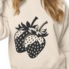 Free Strawberry Clipart Design A high-quality digital illustration of a strawberry, suitable for vector art and commercial or personal use.