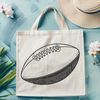 Classic Football Vector An illustration of a classic American football shape, suitable for vector art designs.