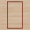 SVG illustration of a standard picture frame with intricate details.