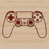 High-Quality Video Game Controller Illustration A vector illustration of a video game controller with detailed controls.