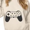 High-Quality Game Controller SVG Vector Design A high-quality digital game controller with detailed buttons and joysticks.