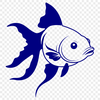 Whimsical Aquarium Companion A colorful illustration of a domesticated goldfish in a tank.