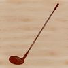 Golf Club Icon Illustration A stylized illustration of a golf club icon.