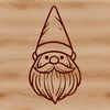 A mythical creature with a dwarf-like head, designed as an SVG vector graphic.