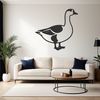 A detailed vector illustration of a goose, suitable for commercial or personal use in various creative projects.