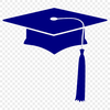 Beautiful Commencement Symbol - Downloadable Vector Art A stylized illustration of a graduation cap, suitable for digital designs and cutting machines.