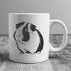 Cute SVG Guinea Pig Design A high-quality digital illustration of a guinea pig, designed as vector art for various uses.