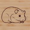 Furry Little Friend A small furry mammal with a long tail and whiskers, often kept as a household pet.
