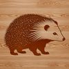Small Brown Mammal Icon A small mammal with spikes, typically brown in color, found in various environments.