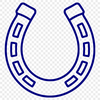 SVG horse shoe file for Cricut and laser cutting projects