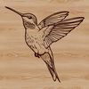 A vibrant illustration of a hummingbird in flight, showcasing its iridescent feathers and agile wings.
