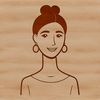Digital Female Figure in Multiple Expressions A digital illustration of a woman in various poses and expressions.