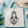 Vector Art of the Immaculate Heart A vector illustration of the Immaculate Heart, suitable for digital design projects.
