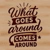 Customizable Karma Quotes Illustration Karma-inspired quote illustration created in SVG format for easy customization and use in commercial or personal projects.