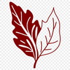 Leaf Vector Art Illustration A detailed illustration of a leaf in vector format, suitable for printing and cutting with a Cricut machine or laser cutter.