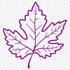 High-Resolution Maple Leaf Illustration A detailed, high-resolution vector illustration of a single maple leaf with realistic veins and edges.