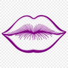 Vector Lips Illustration for Design and Crafting Illustration of human lips in vector format for design and crafting purposes.