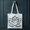 Buddhist Iconography Lotus Symbol An elegant digital rendering of a Buddhist symbol, the lotus plant.