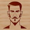 Silhouette Man SVG Graphic An editable SVG graphic representation of a man's silhouette with clean lines and minimal details.