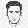 Male Vector Icon A male figure represented as a vector graphic.