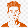 Silhouette Man SVG Icon An SVG vector graphic of a man's silhouette with clean lines and minimal details.