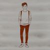 Male Vector Character Illustration Male character illustration in vector format.